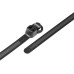 STEFFEN Kabelbinder 25 Stück Schwarz 218 mm x 7.5 mm