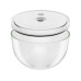 Zwilling Vakuumier-Behälter Fresh & Save Bowls Vakuumschüssel M, Glas