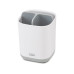 Joseph Joseph Zahnputzbecher EasyStore, 8.4 x 8.4 x 12.7 cm, Weiss / Grau