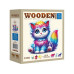 Wooden City Holz-Puzzle Fantasy Kitty M 75 Teile