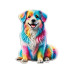 Wooden City Holz-Puzzle Rainbow Buddy Dog L 250 Teile