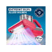 CLEANmaxx Milben-Handstaubsauger Grau/Rot