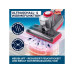 CLEANmaxx Milben-Handstaubsauger Grau/Rot
