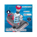 CLEANmaxx Milben-Handstaubsauger Grau/Rot