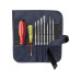 PB Swiss Tools Wechselklingen-Set PB 38223.GY 8-teilig in Stoff-Rolltasche
