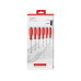PB Swiss Tools Schraubenzieher-Set SwissGrip Evo Torx rot