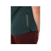VAUDE Damen T-Shirt Wo Altissimo Q-Zip deep pond Grün, Grösse 44