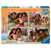 Ravensburger Puzzle Vaiana 2: Abenteuer in Ozeanien 4 x 100 Teile XL