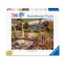 Ravensburger Puzzle Entspannung auf der Veranda 750 Teile