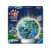 Ravensburger 3D Puzzle-Ball Nachtlicht Erde mit Tiermotiven