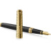 WATERMAN Füllfederhalter Carene Opera Multi Plattform F, Schwarz/Gold