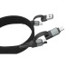 Ansmann Magnetisches Kabel USB-A oder USB-C auf USB-C 120 cm Ansmann Magnetisches Kabel USB-A oder USB-C auf USB-C 120 cm