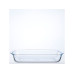 International Cookware Auflaufform 39 x 24 cm Eckig, Transparent