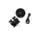 Bachmann Wireless Charger AirCharge DC 12 V, 1.2 A, 15 W, Schwarz