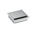 Bachmann Kabeldurchführung LOOP SQUARE 120 x 120 mm Silber
