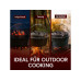Gusskoenig Dutch Oven Set 7 l mit 2in1 Deckelheber mit Füssen Gusskoenig Dutch Oven Set 7 l mit 2in1 Deckelheber mit Füssen