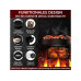 Gusskoenig Mini Dutch Oven 4 set 300 ml mit Untersetzern