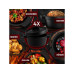 Gusskoenig Mini Dutch Oven 4 set 300 ml mit Untersetzern