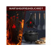 Gusskoenig Grillhandschuhe hitzebeständig Grösse L Schwarz