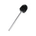 Wenko WC Bürste Glänzend Ø 8 x 35 cm Schwarz/Silber