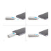 Delock Port Blocker für Micro USB Buchse 10 Stück Blau