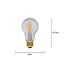 Star Trading LED Leuchtmittel E27 A60 Soft Glow 400 lm, 2100K, 4W, 230 V