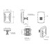 Poynting 5G/LTE-Antenne XPOL-24 4x4 MIMO SMA 11 dBi Richtstrahl