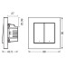 OSRAM SMART+ MATTER Wandschalter 2 Kanal OSRAM SMART+ MATTER Wandschalter 2 Kanal