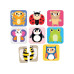 Banana Panda Puzzle On-the-Go Puzzlehälften Tiere