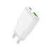 LMP USB-Wandladegerät 30 W USB-A USB-C Dual Power Ultra Slim