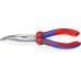Knipex Flachrundzange abgewinkelt mit Schneide