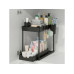 EASYmaxx Organizer mit Schublade 39.5 x 21.5 x 36 cm, Schwarz