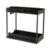 EASYmaxx Organizer mit Schublade 39.5 x 21.5 x 36 cm, Schwarz