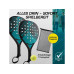DoYourSports Padelschläger 46.5 cm Starter Set 4-tlg. Schwarz