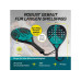DoYourSports Padelschläger 46.5 cm Starter Set 4-tlg. Schwarz