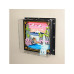 iDisplayit Acryl-Wand-Display LEGO 31218 3 mm Schwarz