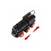 BRIO Eisenbahn Schwarze Akku-Lok mit Mini-USB