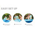 Intex Pool Metal Frame Set 305 x 76 cm Intex Pool Metal Frame Set 305 x 76 cm