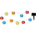 Star Trading Lichterkette Solar Festival 270 cm, Mehrfarbig