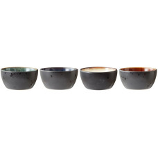 Bitz Müslischale 4 Stück, 10 cm, Schwarz/Mehrfarbig Bitz Müslischale 4 Stück, 10 cm, Schwarz/Mehrfarbig