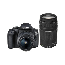 Canon Fotokamera EOS 2000D Kit 18-55 inkl. EF 75-300mm Canon Fotokamera EOS 2000D Kit 18-55 inkl. EF 75-300mm
