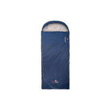 Grüezi Bag Schlafsack Wolle Camp Comf XXL 4 °C L 190 cm, Blau