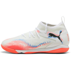 PUMA Fussballschuh Future 8 Match It + Mid Jr White, 34