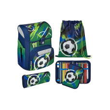 Scooli Schulrucksack-Set EasyStart Fussball, 5-teilig Scooli Schulrucksack-Set EasyStart Fussball, 5-teilig