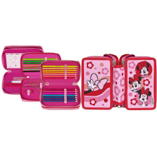 Scooli Necessaire Tripledecker Minnie-Mouse gefüllt Scooli Necessaire Tripledecker Minnie-Mouse gefüllt