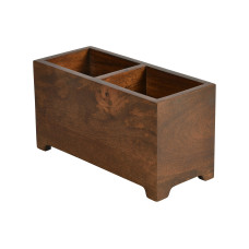Duni Besteckkasten 23.8 x 9.9 x 12.7cm, Braun