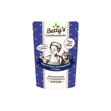 Betty's Landhausküche Nassfutter Huhn und Fasan mit Borretschöl 100 g Betty's Landhausküche Nassfutter Huhn und Fasan mit Borretschöl 100 g
