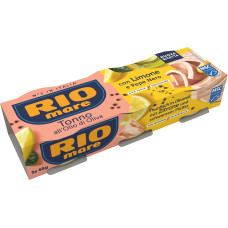 RIO mare Konserven Thunfisch Zitrone und Pfeffer 3 x 65 g RIO mare Konserven Thunfisch Zitrone und Pfeffer 3 x 65 g