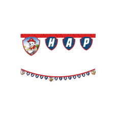 We fiesta Party Girlande Happy Birthday Paw Patrol 2 m, Mehrfarbig We fiesta Party Girlande Happy Birthday Paw Patrol 2 m, Mehrfarbig