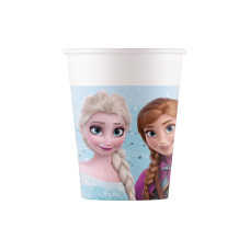 We fiesta Party Einwegbecher Frozen 200 ml, 8 Stück, Blau We fiesta Party Einwegbecher Frozen 200 ml, 8 Stück, Blau